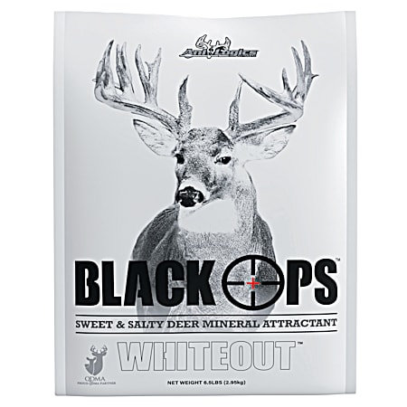 Ani-Logics Black Ops Whiteout 6.5 lb Sweet & Salty Whitetail Deer Mineral Attractant
