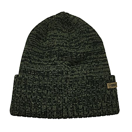 Men's Olive Sustainable Cuff Knit Cap