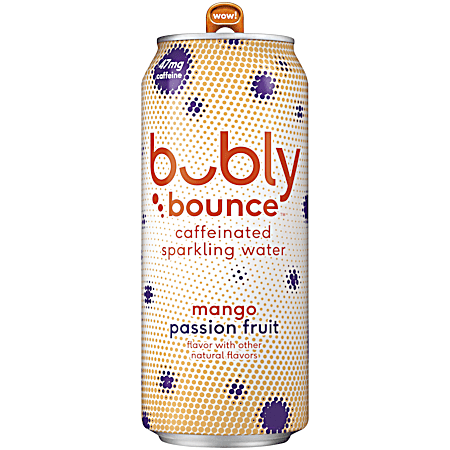 Bubly Bounce 16 oz Mango Passion Fruit Sparking Water