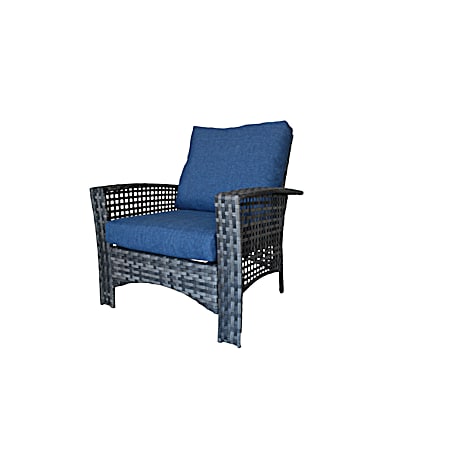 Blue Ridge Wicker Stationary Chairs - Set of 2