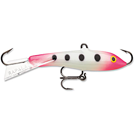 Glow Pink Squirrel Jigging Rap