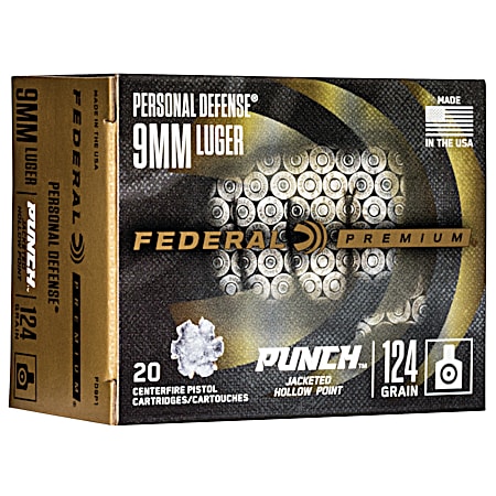 Personal Defense Punch 9Mm Luger