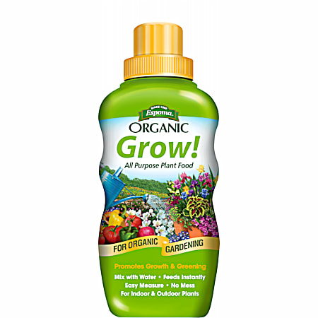 16 oz Organic Grow! Liquid Plant Food