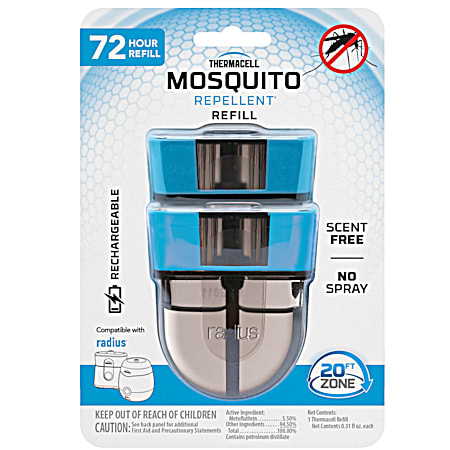 72-Hour Rechargeable Mosquito Repeller Refills