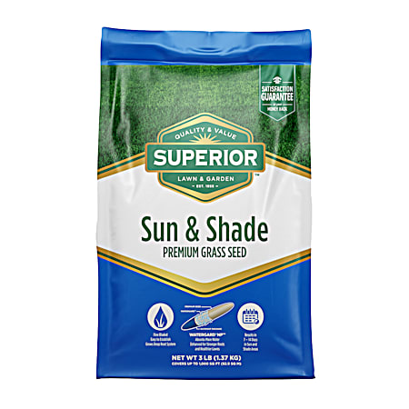 Sun & Shade Premium Grass Seed