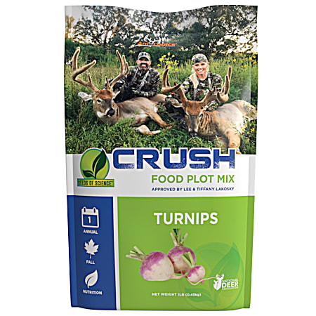 1 lb CRUSH Ani-Signature Turnip Food Plot