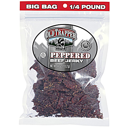 Old Trapper 4 oz Peppered Beef Jerky