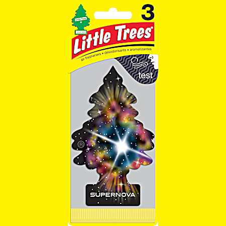 Little Trees Supernova Tree Air Freshener - 3 Pk