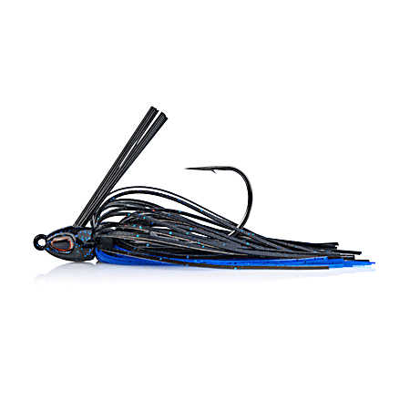 Black Blue Finesse Swim Jig