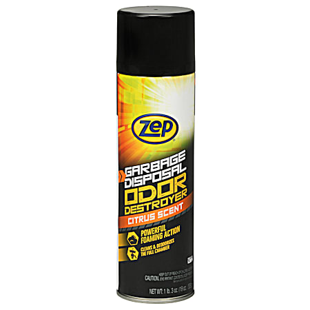 19 oz Citrus Scent Foaming Garbage Disposal Odor Destroyer