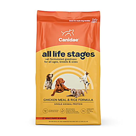 All Life Stages Single Protein Chicken Meal & Rice Formula Dry Dog Food