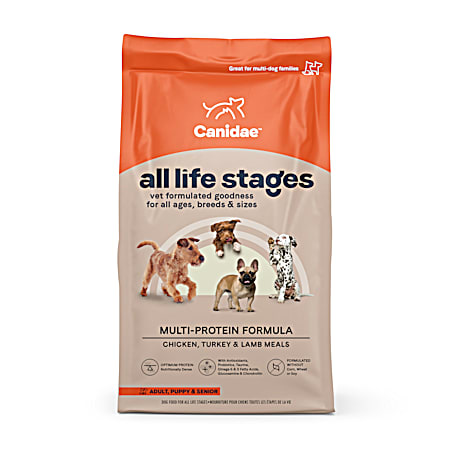 All Life Stages Multi-Protein Chicken, Turkey & Lamb Formula Dry Dog Food