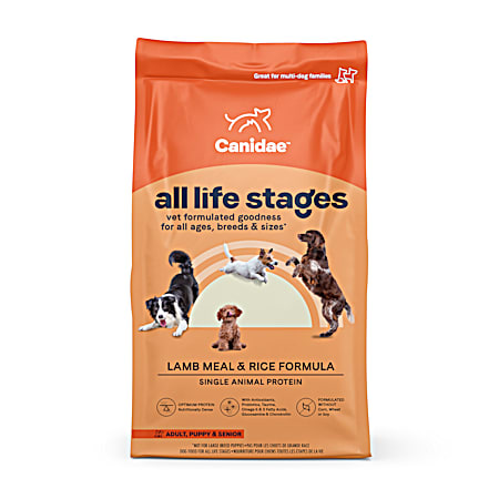 All Life Stages Single Protein Lamb Meal & Rice Formula Dry Dog Food