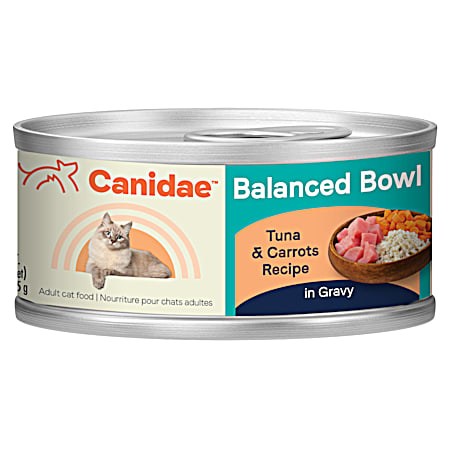 Balanced Bowl Tuna & Carrots Recipe Adult Cat Wet Food