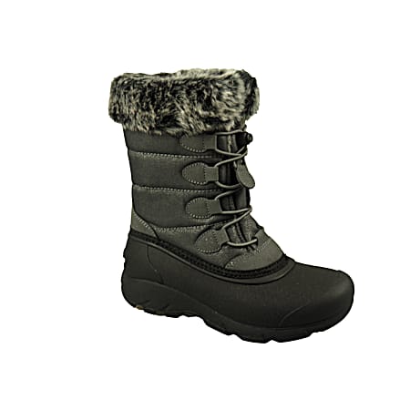 Ladies' Sherpa Lined Mid Snow Boots