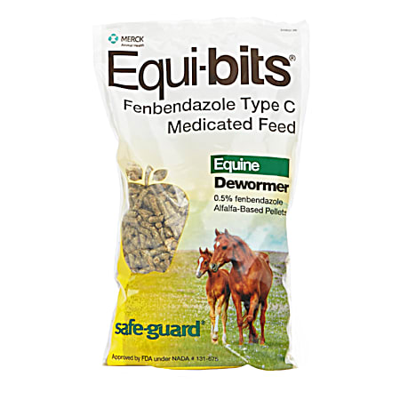 Safe-Guard Equi-Bits Top Dress Pellets Equine Dewormer
