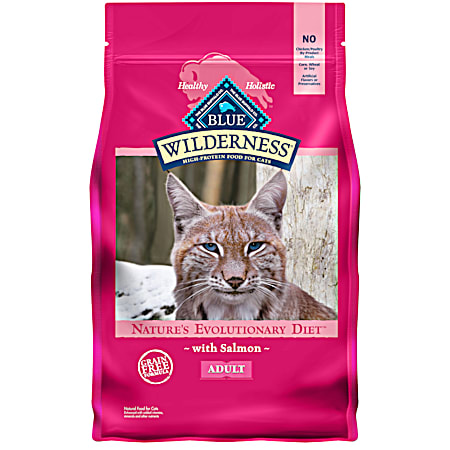 BLUE Wilderness Adult Grain-Free Salmon Dry Cat Food