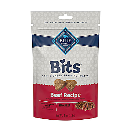 Blue Buffalo Tender Beef Soft-Moist Training Dog Treats