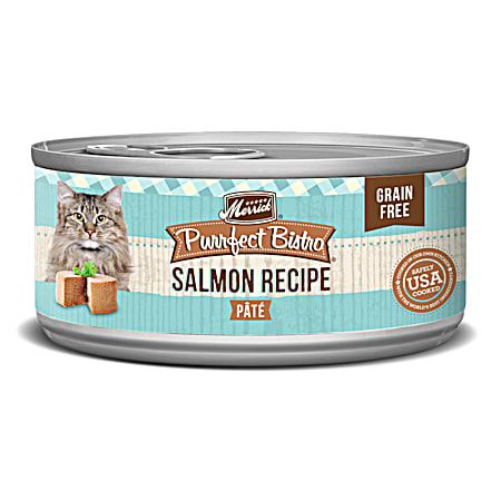 Purrfect Bistro Grain-Free Salmon Paté Wet Cat Food