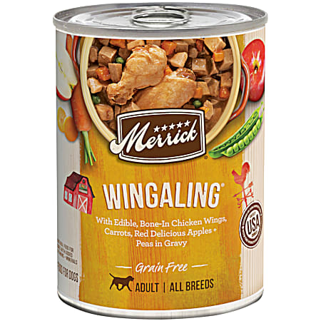 Merrick Adult Grain-Free Wingaling Wet Dog Food