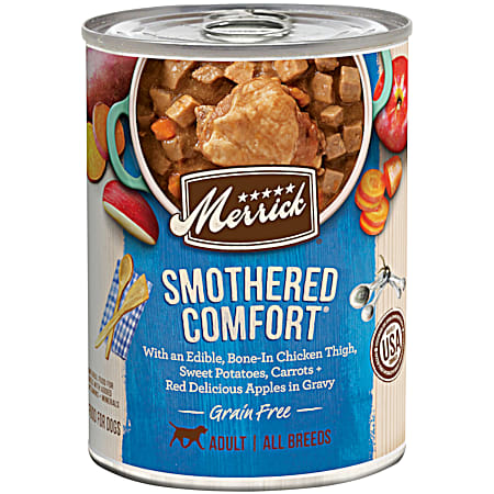 Adult Grain-Free Smothered Comfort Wet Dog Food