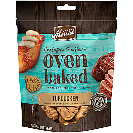Merrick Oven Baked Turducken w/ Real Turkey, Duck, & Chicken Dog Treats