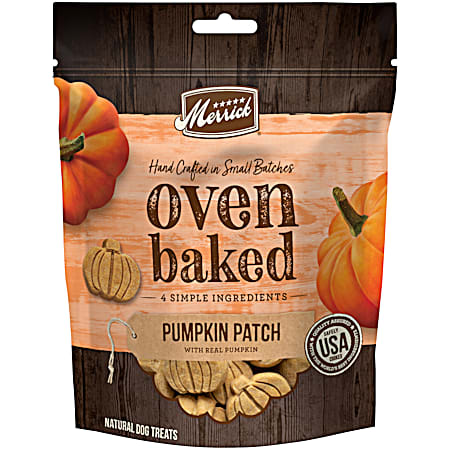 Merrick Oven Baked Pumpkin Patch w/ Real Pumpkin Dog Treats