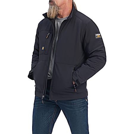 Men's Big & Tall Black Dri-Tec DuraStretch Insulated Full Zip Jacket