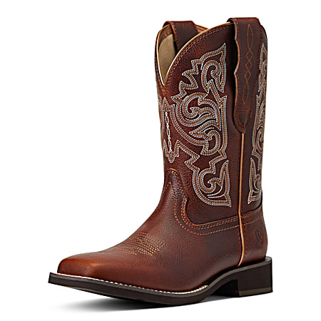 Ladies' Spiced Cider Stretch Fit Western Boots