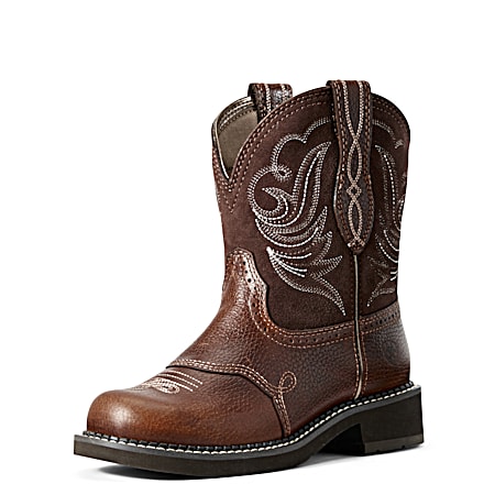 Ladies' Copper Kettle/Brownie Fatbaby Western Boots