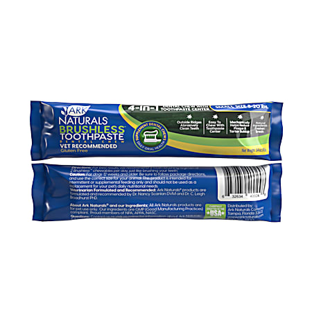 Ark Naturals Small Brushless Toothpaste Dental Chews for Dogs - 1 Pk