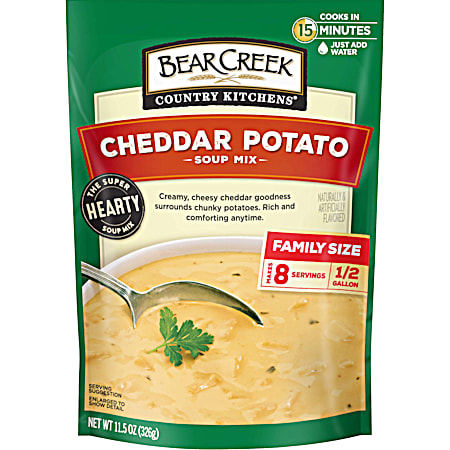 11.5 oz Country Kitchens Cheddar Potato Soup Mix