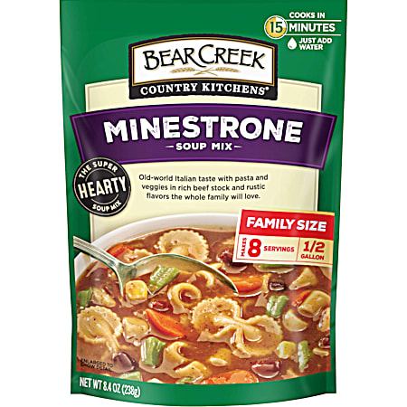 8.4 oz Country Kitchens Minestrone Soup Mix