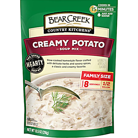 10.5 oz Country Kitchens Creamy Potato Soup Mix
