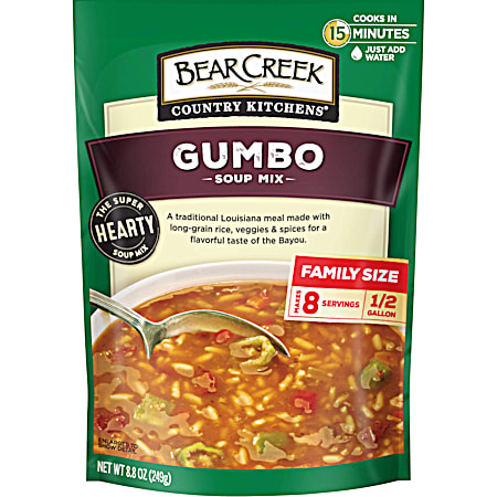 8.8 oz Country Kitchens Gumbo Soup Mix