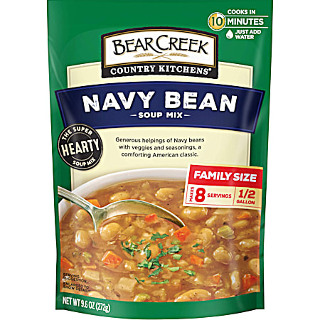 9.6 oz Country Kitchens Navy Bean Soup Mix