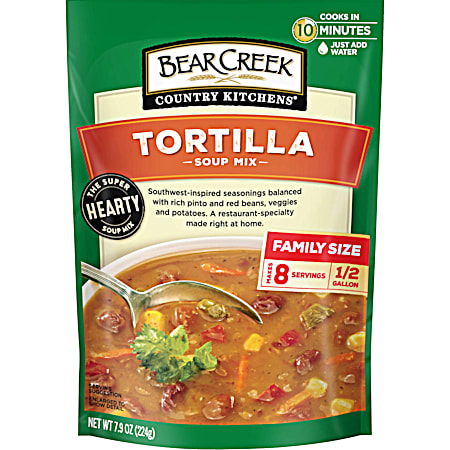 7.9 oz Country Kitchens Tortilla Dry Soup Mix