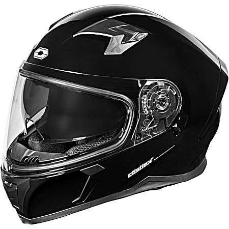 Adult CX390 Matte Black Full-Face Helmet