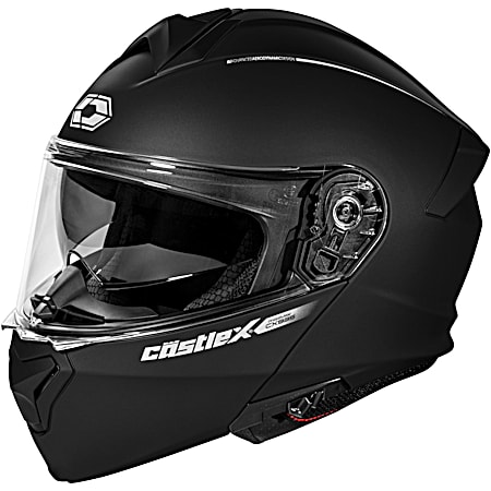 Adult CX935 Matte Black Modular Helmet