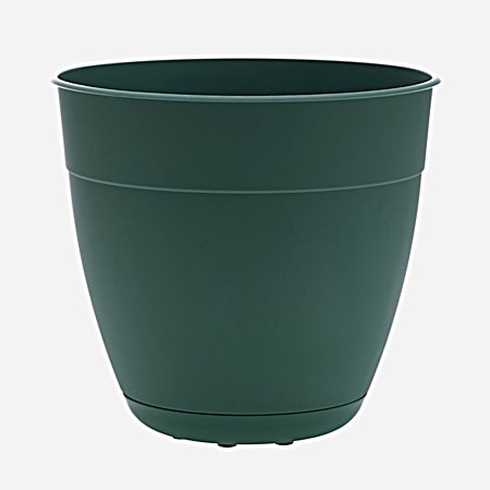 Dayton Turtle Green Round Planter