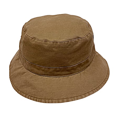 Adult Craft Master Brown Twill Bucket Hat