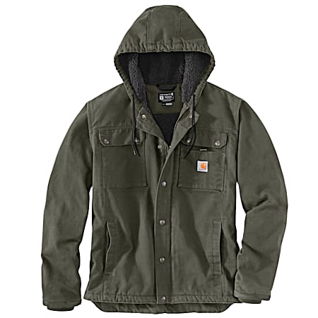Men's Bartlett Hooded Snap/Zipper Front Jacket