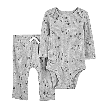 Infant Thermal Bodysuit Pant Set 2-pc