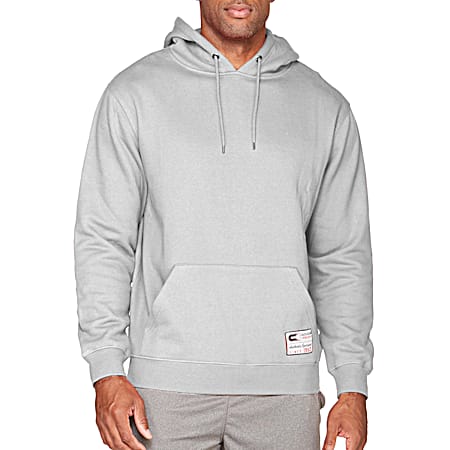 Men's Authentic Classic Heather Grey Long Sleeve Pullover Hoodie