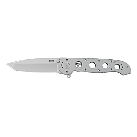 Crkt M16-04Ss 3.89 Inch Folding Knife - Silver