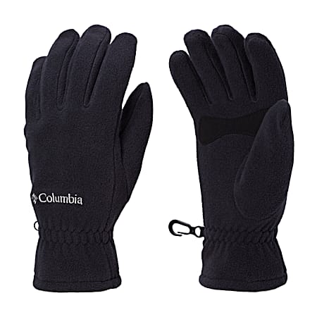 Ladies' Fast Trek Black Microfleece Gloves