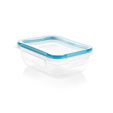 Total Solution 3-cup Plastic Food Storage Container with Lid
