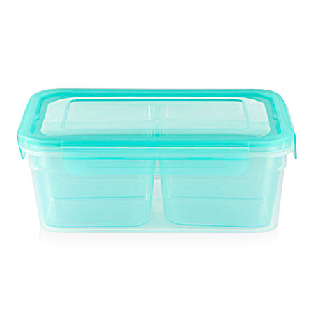Meal Prep Divided 8.5-cup Rectangle Storage Container