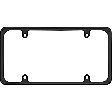 Black License Plate Frame