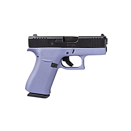 G43X USA 9mm Luger 10-Round Purple Black Pistol